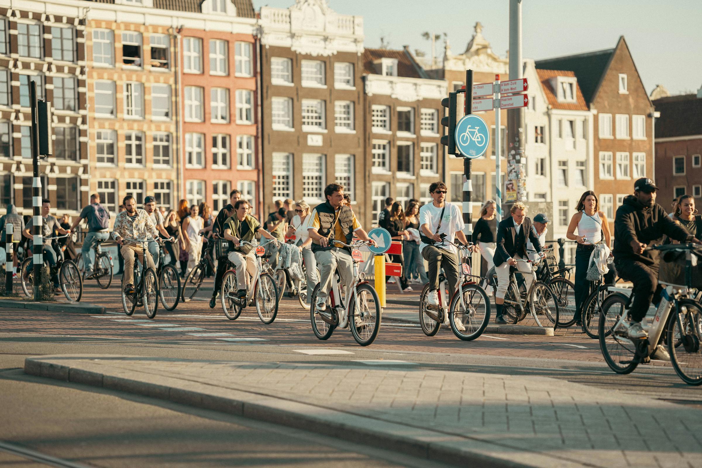 Ciclisti ad Amsterdam